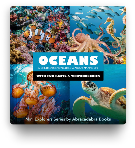 Oceans - Kids Ocean Life Encyclopedia with Fun Facts and Pictures of Ocean Predators, Plants and More