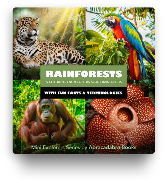 Rainforests: Kids Rainforest Life Encyclopedia with Fun Facts and Pictures of Rainforest Animals, Plants